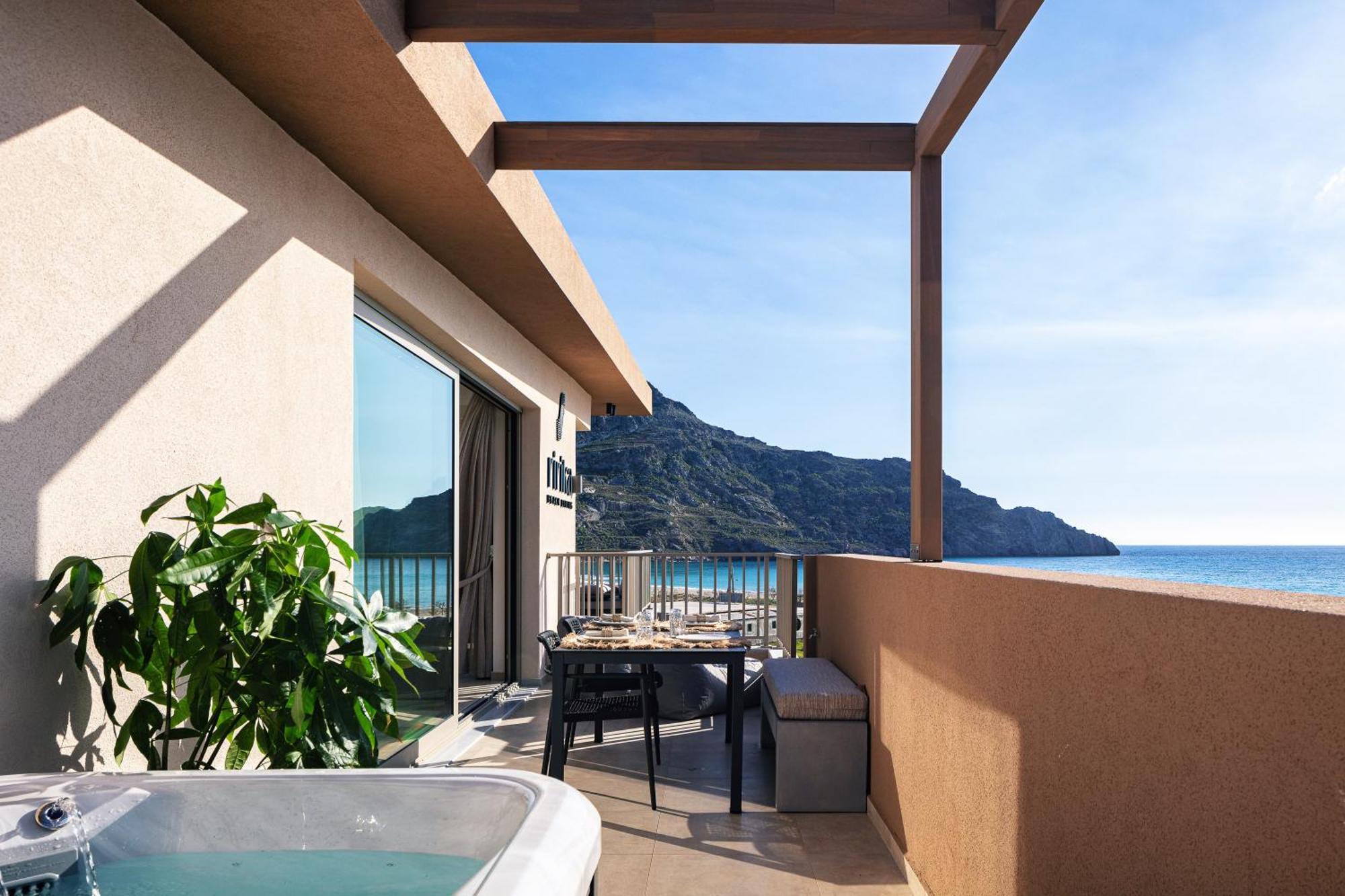 Ririka Beach Living, New Feel-At-Home Luxury Suites Plakias Buitenkant foto